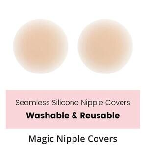 NEW BOOMBA magic nipple covers in natural